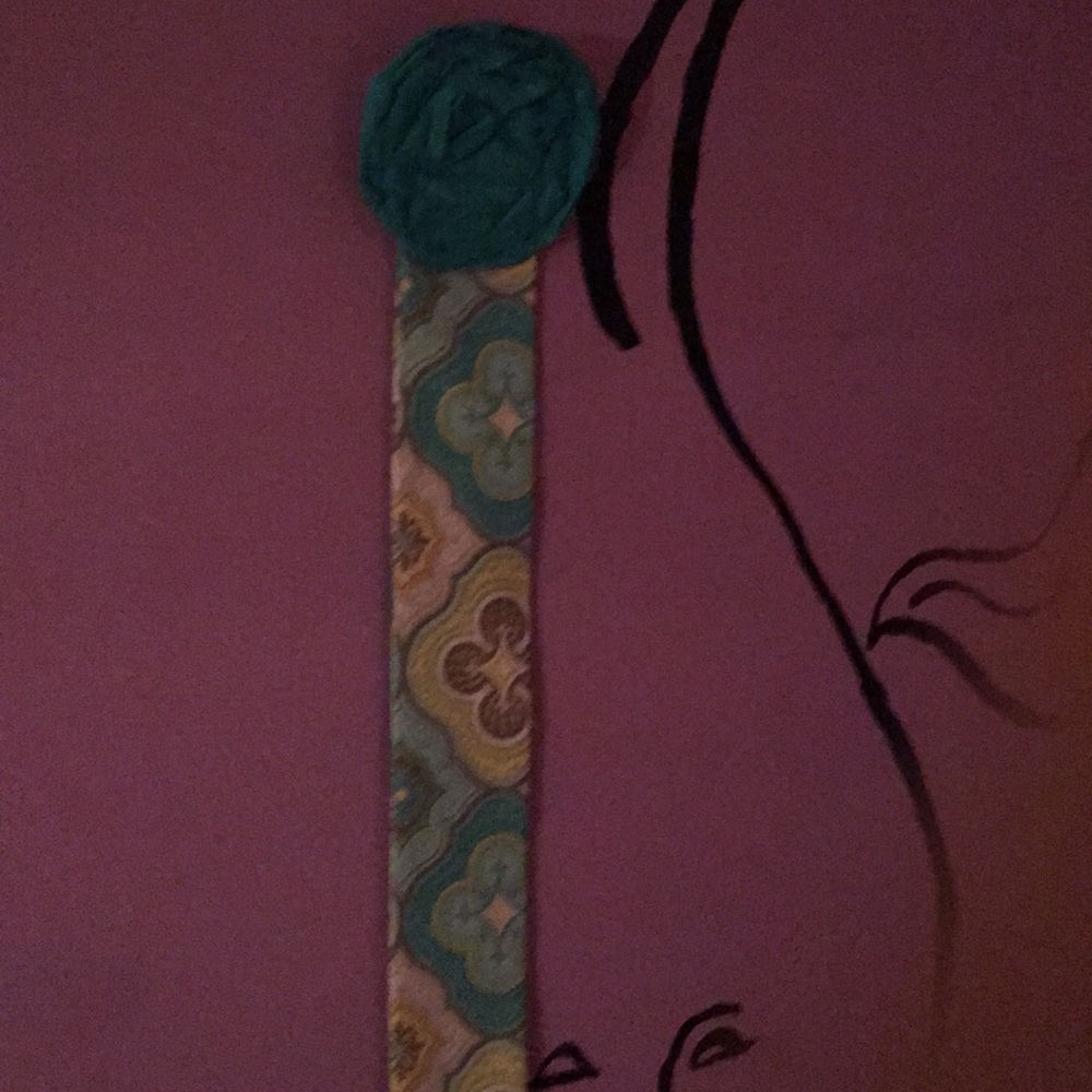 Blue rose handmade 1970’s style belt new with tags like ModCloth,unique vintage